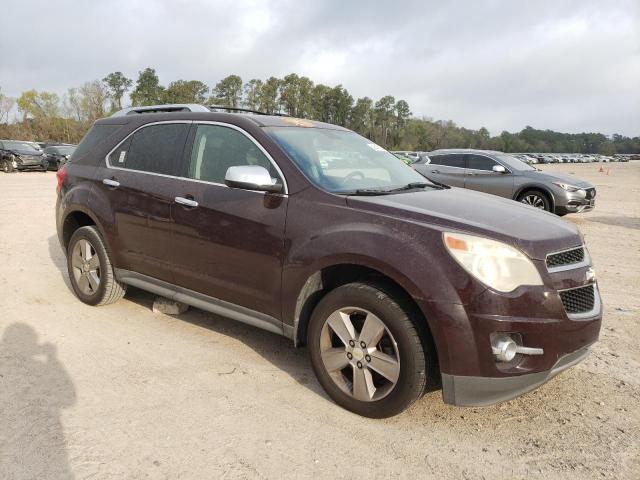 2CNALFEC7B6460487 - 2011 CHEVROLET EQUINOX LTZ MAROON photo 4