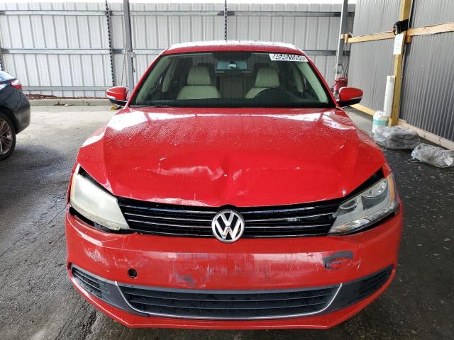 3VWD07AJ3EM411492 - 2014 VOLKSWAGEN JETTA SE RED photo 5