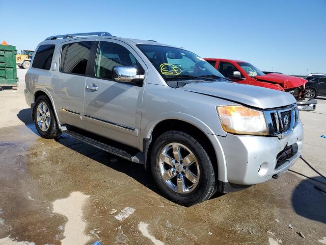 5N1BA0NF5EN610419 - 2014 NISSAN ARMADA PLATINUM SILVER photo 4