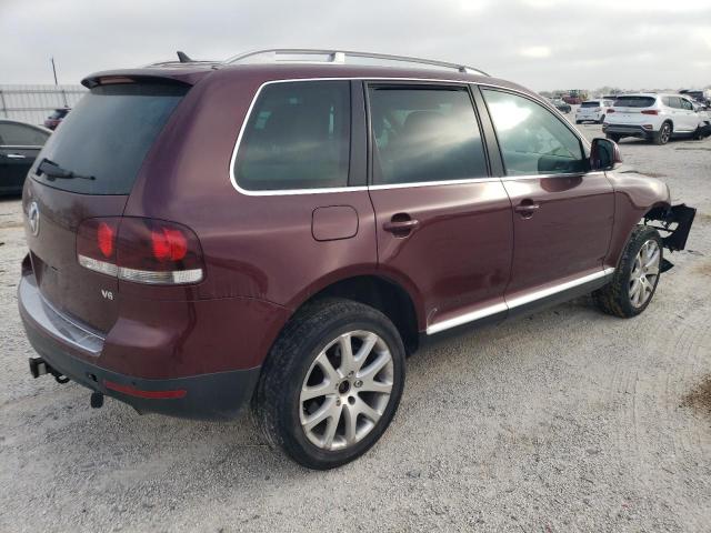 WVGBE77L18D073073 - 2008 VOLKSWAGEN TOUAREG 2 V6 MAROON photo 3