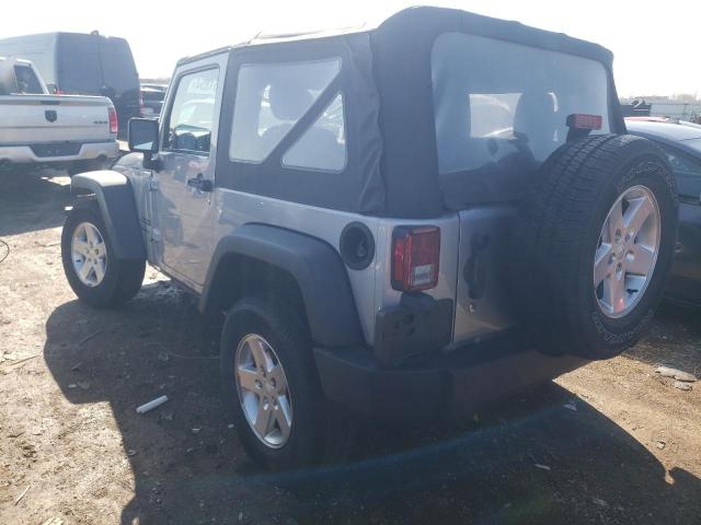 1C4AJWAG8FL534564 - 2015 JEEP WRANGLER SPORT SILVER photo 2