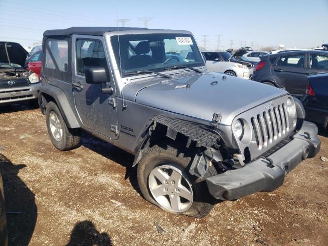 1C4AJWAG8FL534564 - 2015 JEEP WRANGLER SPORT SILVER photo 4