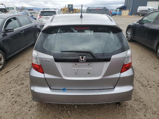 JHMGE88439S072879 - 2009 HONDA FIT SPORT SILVER photo 6