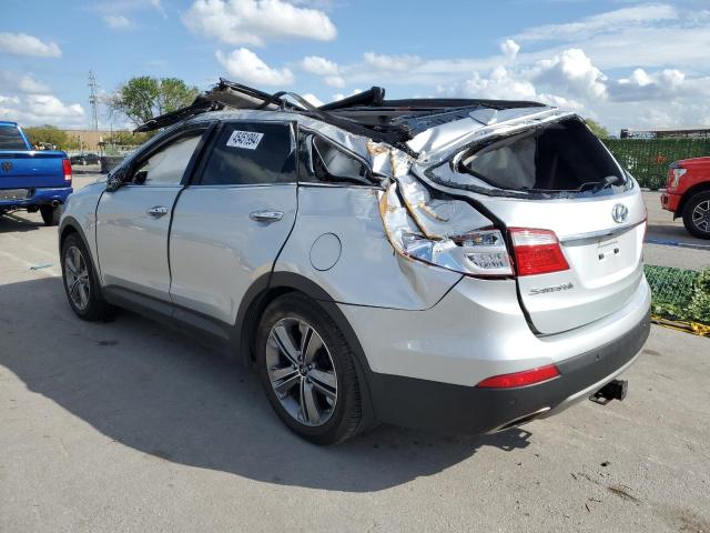 KM8SRDHF5FU100462 - 2015 HYUNDAI SANTA FE GLS SILVER photo 2