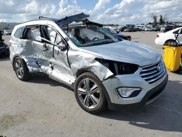 KM8SRDHF5FU100462 - 2015 HYUNDAI SANTA FE GLS SILVER photo 4