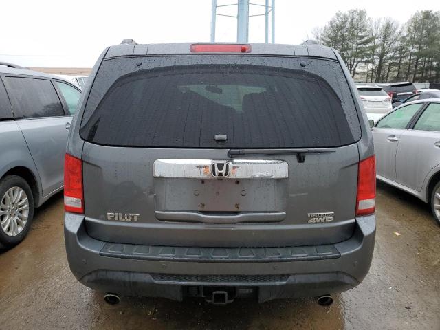 5FNYF4H94CB079657 - 2012 HONDA PILOT TOURING GRAY photo 6