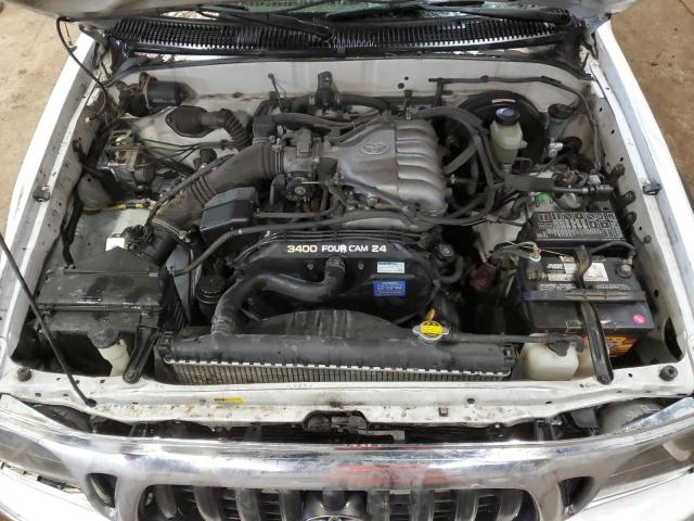 5TEWN72N03Z268208 - 2003 TOYOTA TACOMA XTRACAB WHITE photo 11