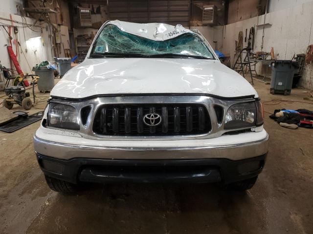 5TEWN72N03Z268208 - 2003 TOYOTA TACOMA XTRACAB WHITE photo 5