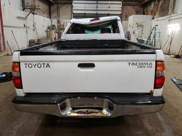 5TEWN72N03Z268208 - 2003 TOYOTA TACOMA XTRACAB WHITE photo 6