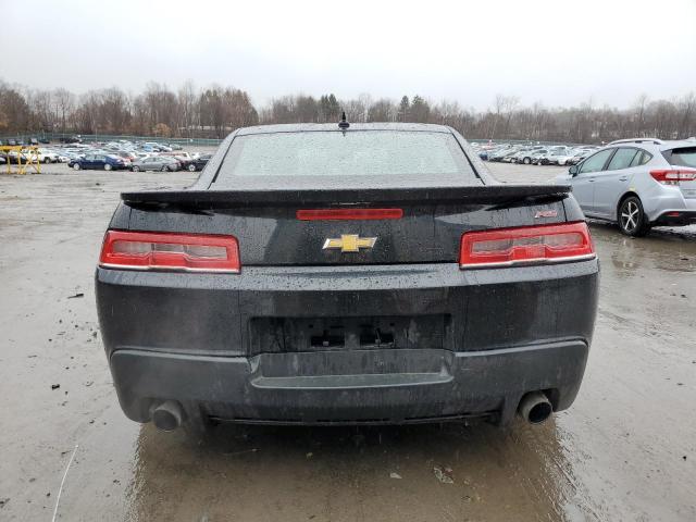 2G1FD1E31F9252855 - 2015 CHEVROLET CAMARO LT BLACK photo 6