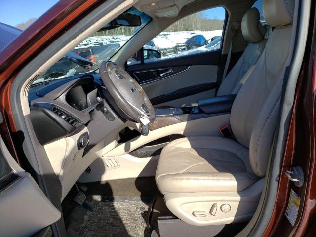 2LMTJ8LR7GBL53279 - 2016 LINCOLN MKX RESERVE BURGUNDY photo 7