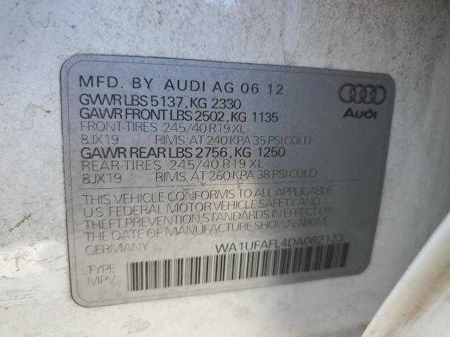 WA1UFAFL4DA082123 - 2013 AUDI A4 ALLROAD PREMIUM PLUS WHITE photo 13