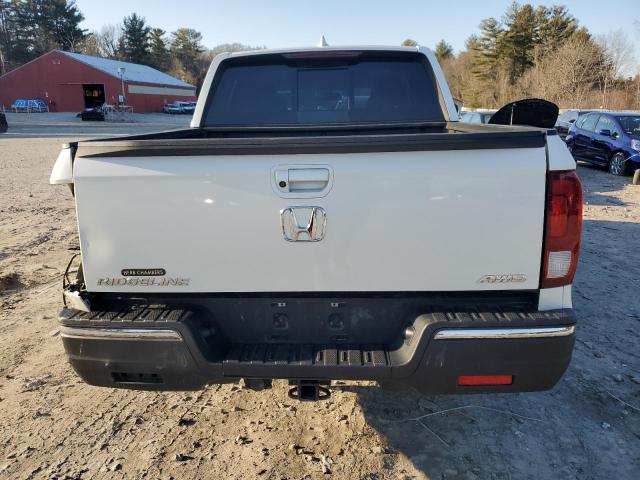 5FPYK3F62KB024855 - 2019 HONDA RIDGELINE RTL WHITE photo 6