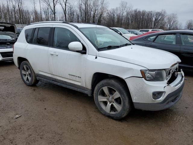 1C4NJDEB9HD168048 - 2017 JEEP COMPASS LATITUDE WHITE photo 4