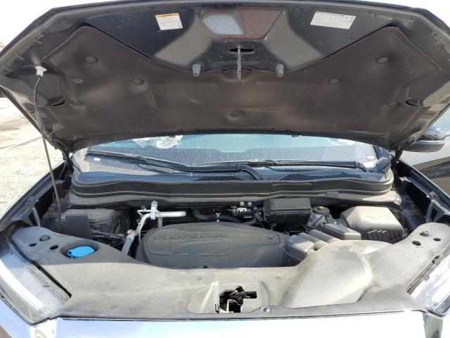 5FNYF8H54NB009907 - 2022 HONDA PASSPORT EXL BLACK photo 12