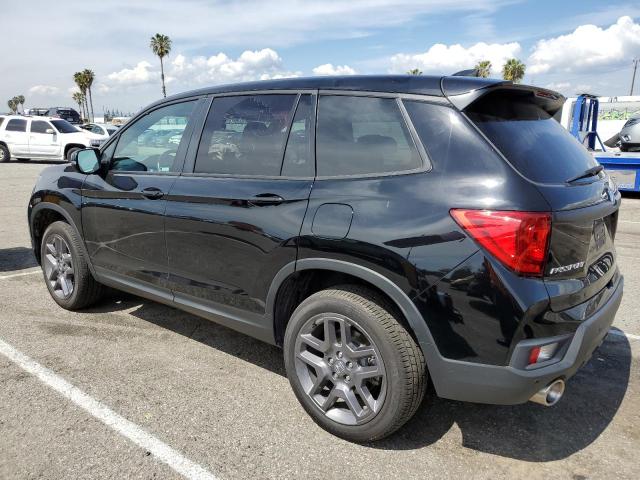 5FNYF8H54NB009907 - 2022 HONDA PASSPORT EXL BLACK photo 2