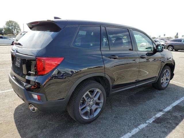 5FNYF8H54NB009907 - 2022 HONDA PASSPORT EXL BLACK photo 3