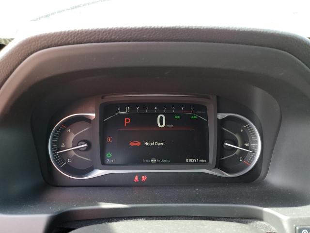 5FNYF8H54NB009907 - 2022 HONDA PASSPORT EXL BLACK photo 9