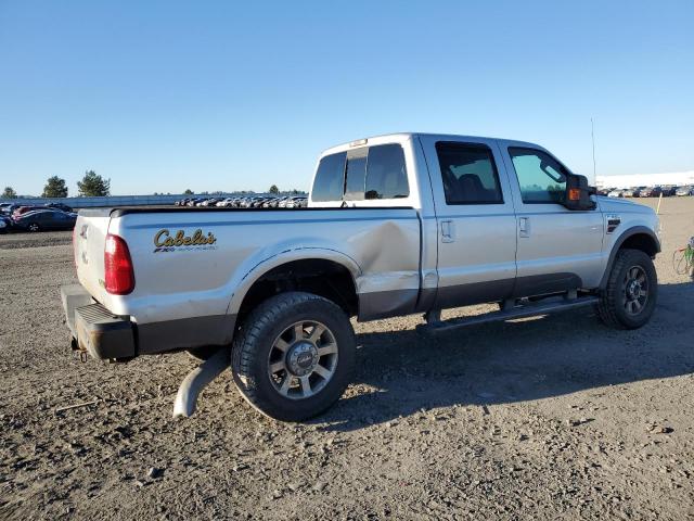 1FTWW3BR5AEA82205 - 2010 FORD F350 SUPER DUTY SILVER photo 3