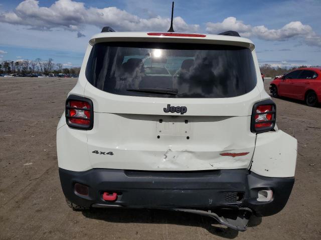 ZACCJBCT8GPD35684 - 2016 JEEP RENEGADE TRAILHAWK WHITE photo 6