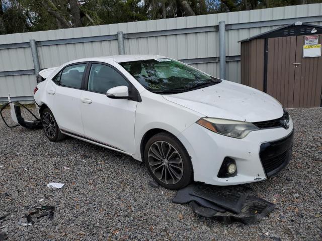 2T1BURHE1FC294069 - 2015 TOYOTA COROLLA L WHITE photo 4