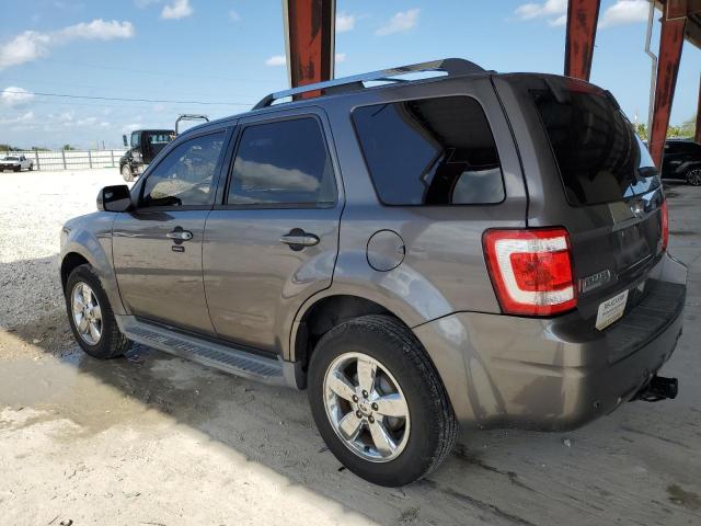 1FMCU9EG9BKA26658 - 2011 FORD ESCAPE LIMITED CHARCOAL photo 2