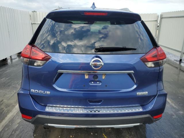 5N1AT2MT8KC761030 - 2019 NISSAN ROGUE S BLUE photo 6