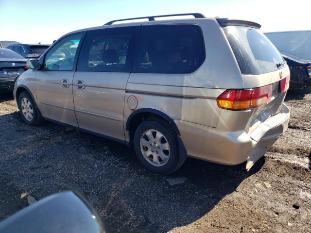 2HKRL180X2H567847 - 2002 HONDA ODYSSEY EXL TAN photo 2