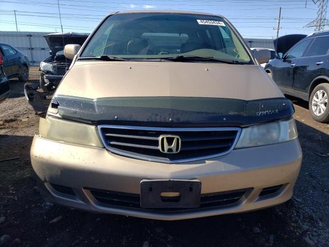 2HKRL180X2H567847 - 2002 HONDA ODYSSEY EXL TAN photo 5