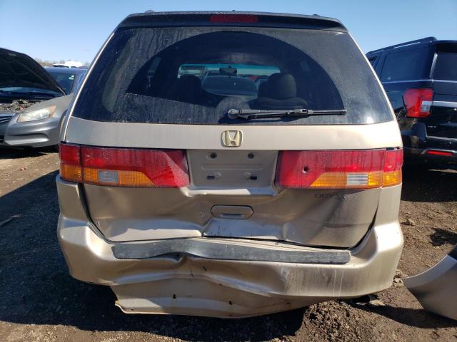 2HKRL180X2H567847 - 2002 HONDA ODYSSEY EXL TAN photo 6