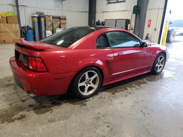 1FAFP42X81F170361 - 2001 FORD MUSTANG GT RED photo 3