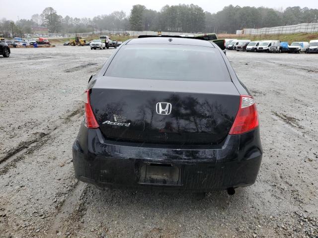 1HGCS12839A008649 - 2009 HONDA ACCORD EXL BLACK photo 6