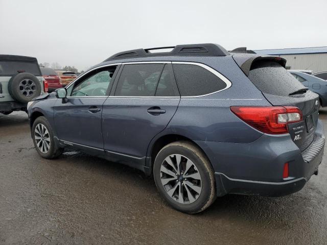 4S4BSANC3H3368965 - 2017 SUBARU OUTBACK 2.5I LIMITED BLUE photo 2