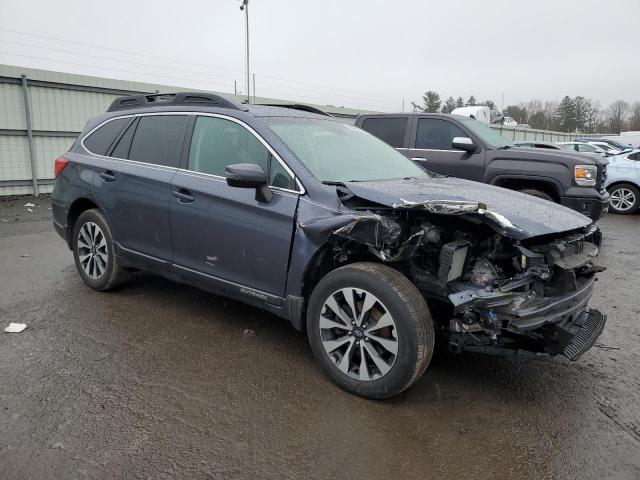 4S4BSANC3H3368965 - 2017 SUBARU OUTBACK 2.5I LIMITED BLUE photo 4