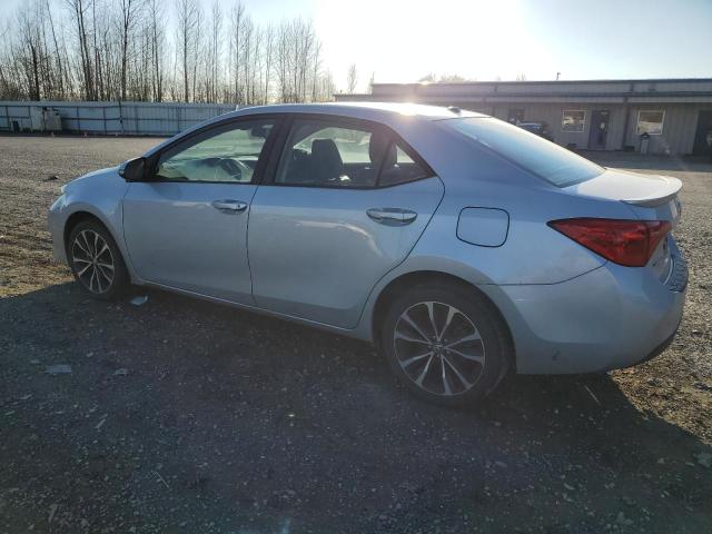 5YFBURHE9HP651467 - 2017 TOYOTA COROLLA L SILVER photo 2