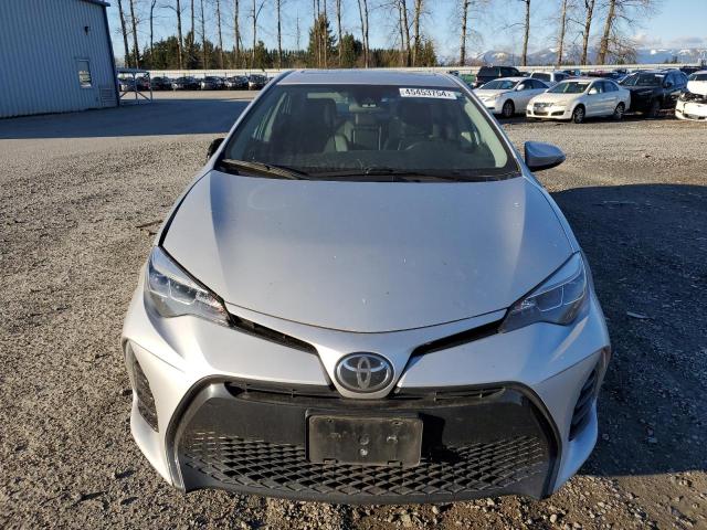 5YFBURHE9HP651467 - 2017 TOYOTA COROLLA L SILVER photo 5