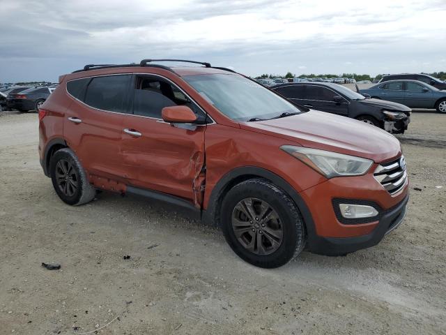 5XYZU3LB4DG013022 - 2013 HYUNDAI SANTA FE S ORANGE photo 4