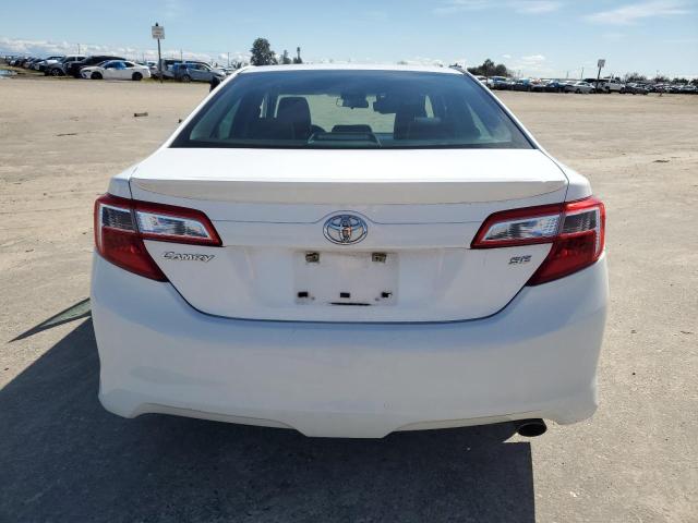 4T1BF1FK0CU165383 - 2012 TOYOTA CAMRY BASE WHITE photo 6