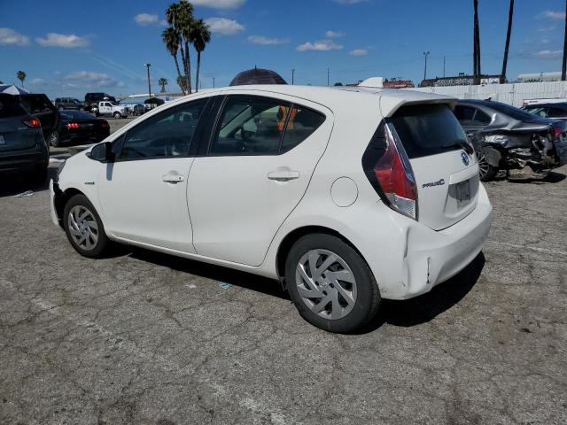 JTDKDTB39F1112921 - 2015 TOYOTA PRIUS WHITE photo 2