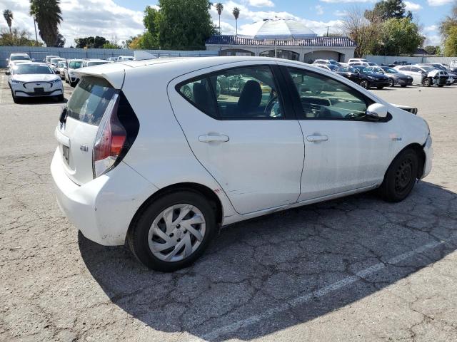 JTDKDTB39F1112921 - 2015 TOYOTA PRIUS WHITE photo 3