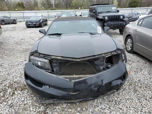 2G1FD3D31F9283536 - 2015 CHEVROLET CAMARO LT BLACK photo 5