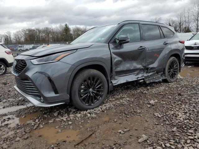 5TDKDRBHXPS523909 - 2023 TOYOTA HIGHLANDER L GRAY photo 1