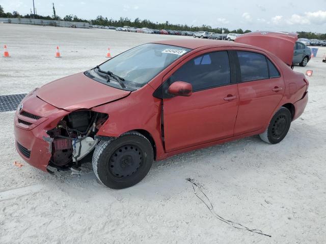 JTDBT923771003526 - 2007 TOYOTA YARIS RED photo 1