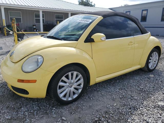 3VWRF31Y88M401944 - 2008 VOLKSWAGEN NEW BEETLE CONVERTIBLE SE YELLOW photo 1