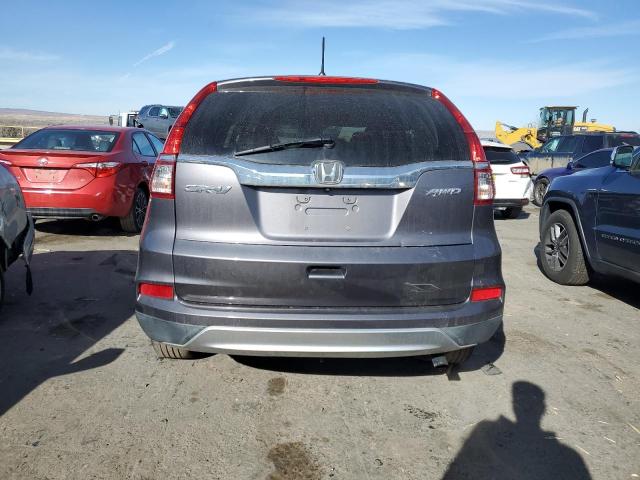 2HKRM4H56GH646028 - 2016 HONDA CR-V EX CHARCOAL photo 6