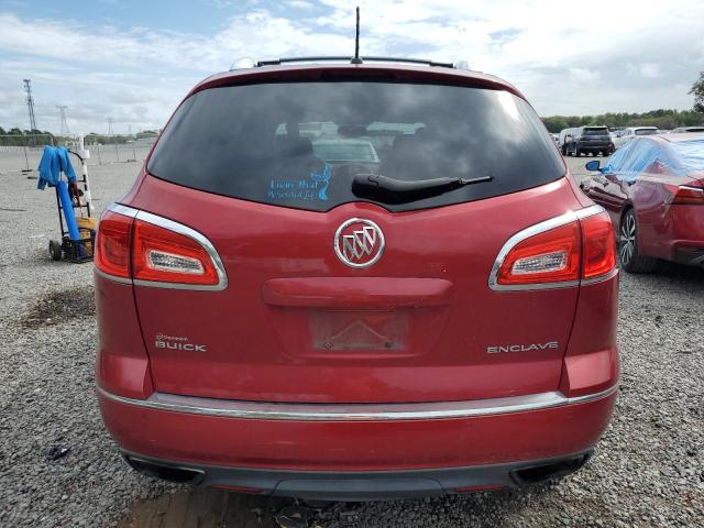 5GAKRCKDXDJ236513 - 2013 BUICK ENCLAVE RED photo 6