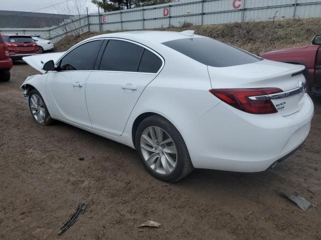 2G4GK5EX4G9206798 - 2016 BUICK REGAL WHITE photo 2