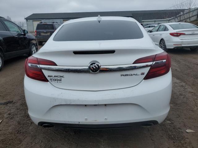 2G4GK5EX4G9206798 - 2016 BUICK REGAL WHITE photo 6