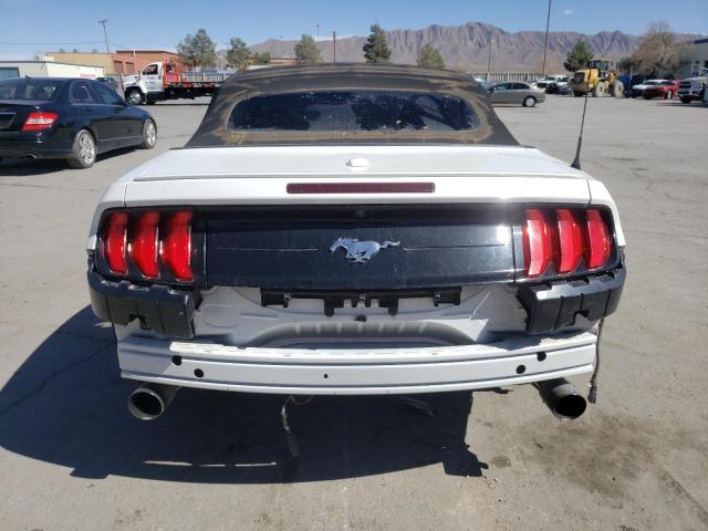 1FATP8UH4J5143020 - 2018 FORD MUSTANG WHITE photo 6