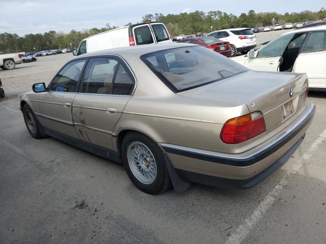 WBAGF6329SDH07266 - 1995 BMW 740 I AUTOMATIC GOLD photo 2